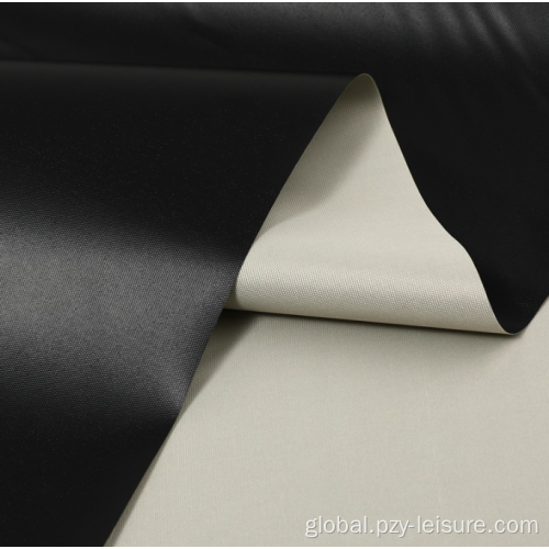 High Quality Coated Fabric Full Shading Oxford Fabric with Black Glue coating Supplier